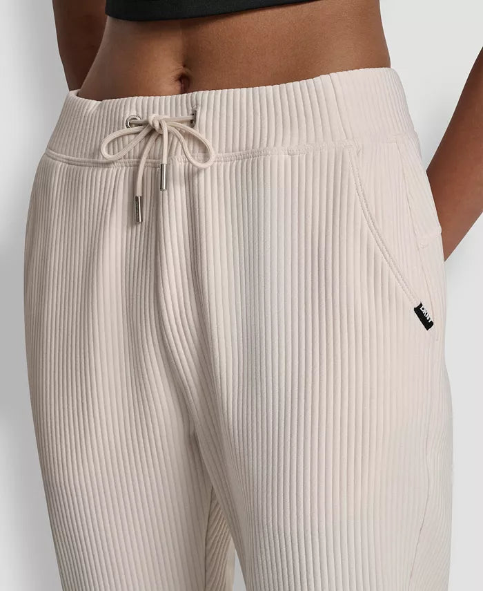 DKNY moteriškos kelnės aukštu juosmeniu