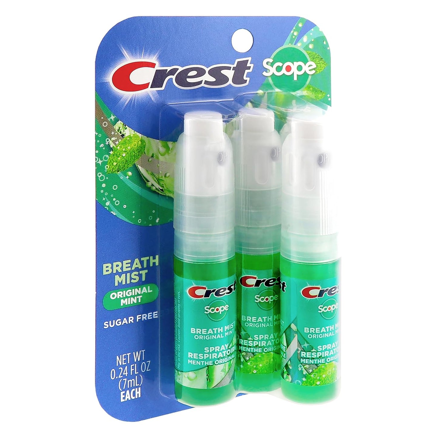 Crest Scope | Burnos gaivikliai mėtų skonio
