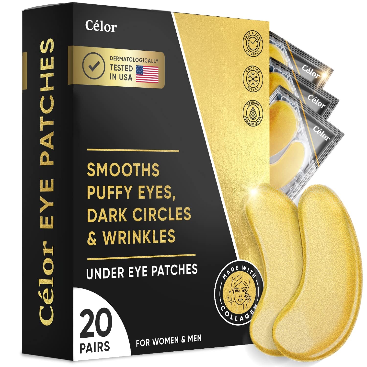 CÉLOR under Eye Patches (20 Pairs)