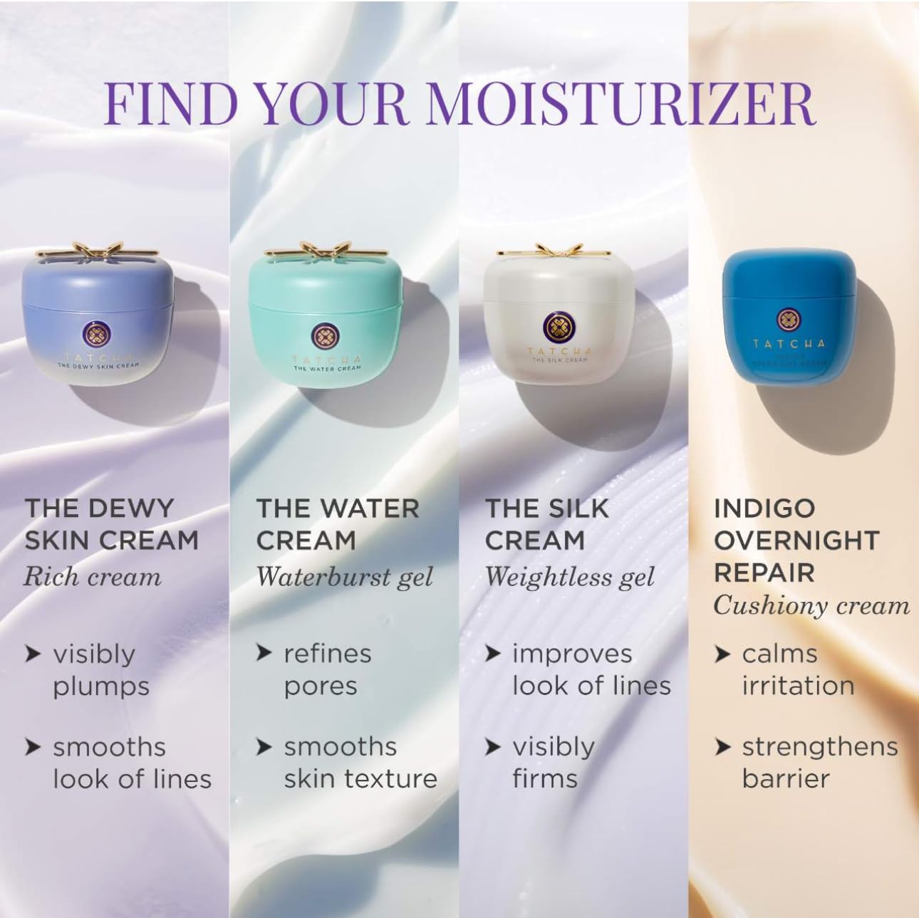 TATCHA The Dewy Skin Cream sodrus veido kremas sausai ir mišriai odai