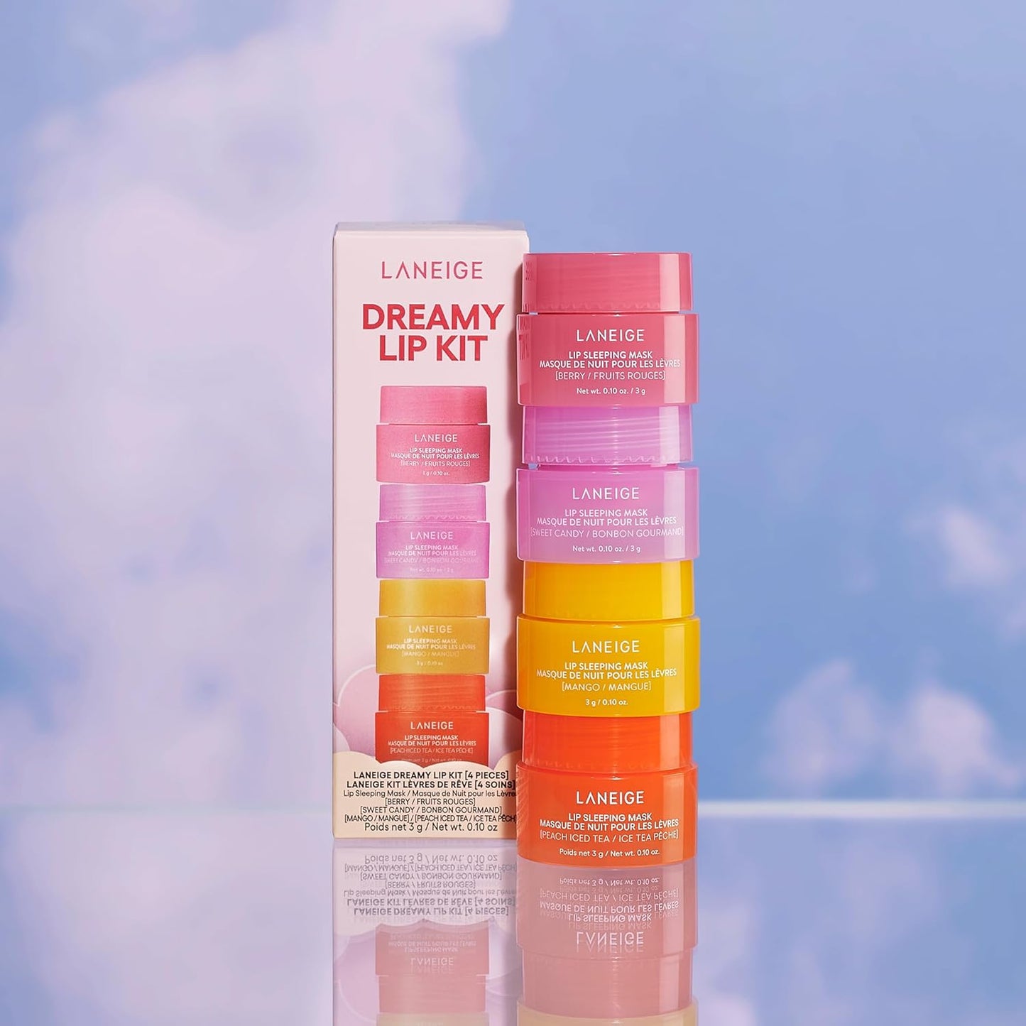 LANEIGE lupų kaukių rinkinys