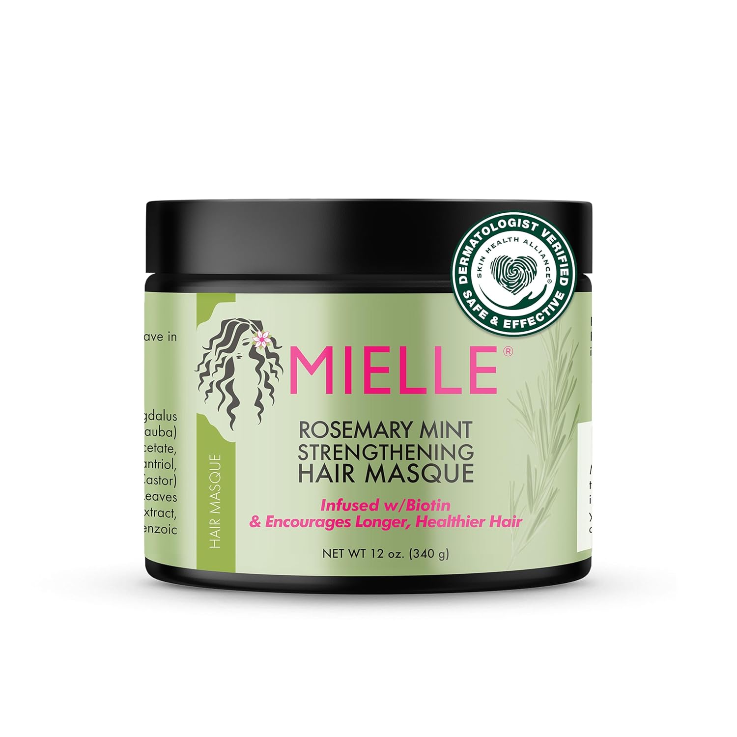 Mielle Organics Rosemary Mint plaukus stiprinanti kaukė