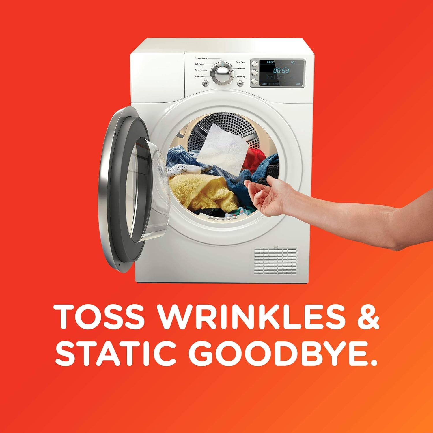 Bounce džiovyklės servetėlės, skalbinių audinių minkštiklis, 240 vnt.