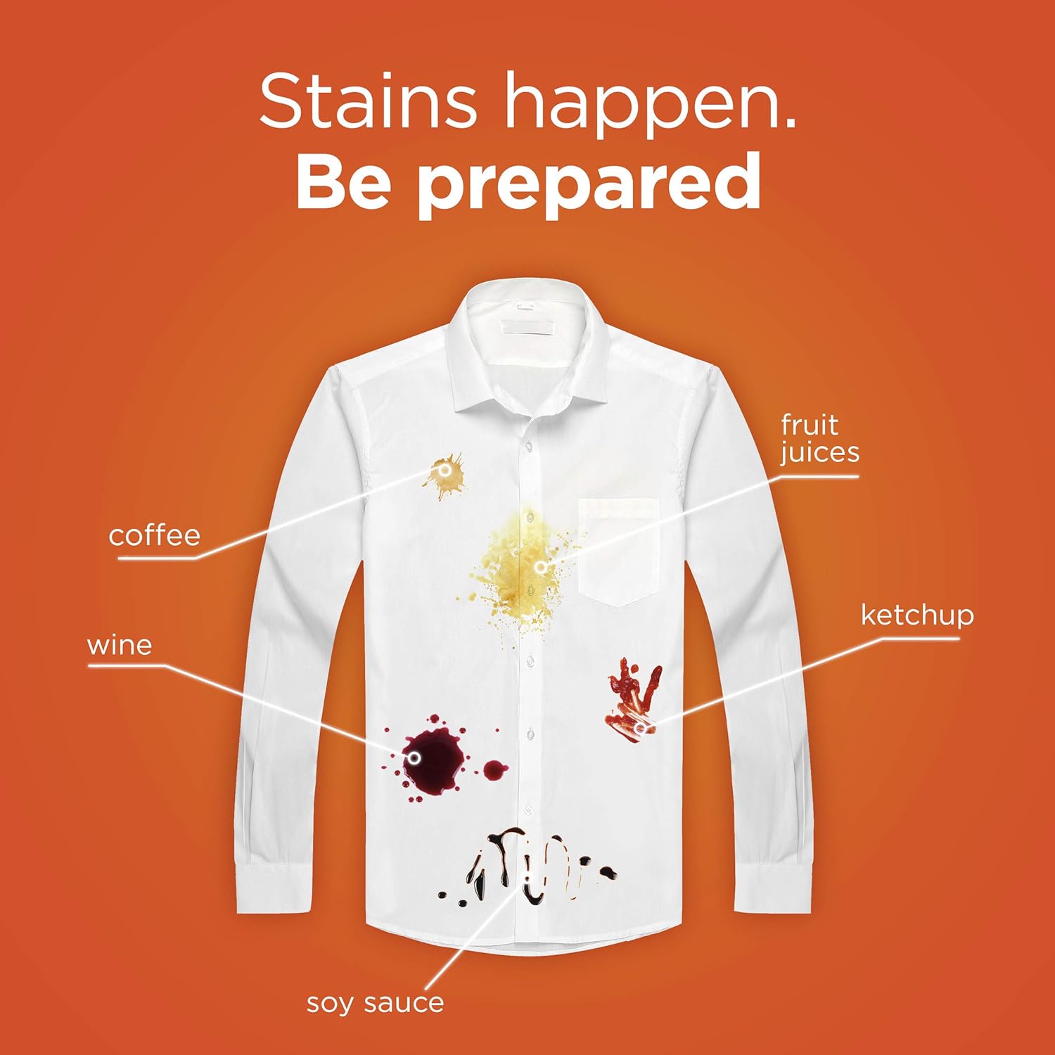 Tide To Go Dėmių šalinimo servetėlės, 30 vnt.