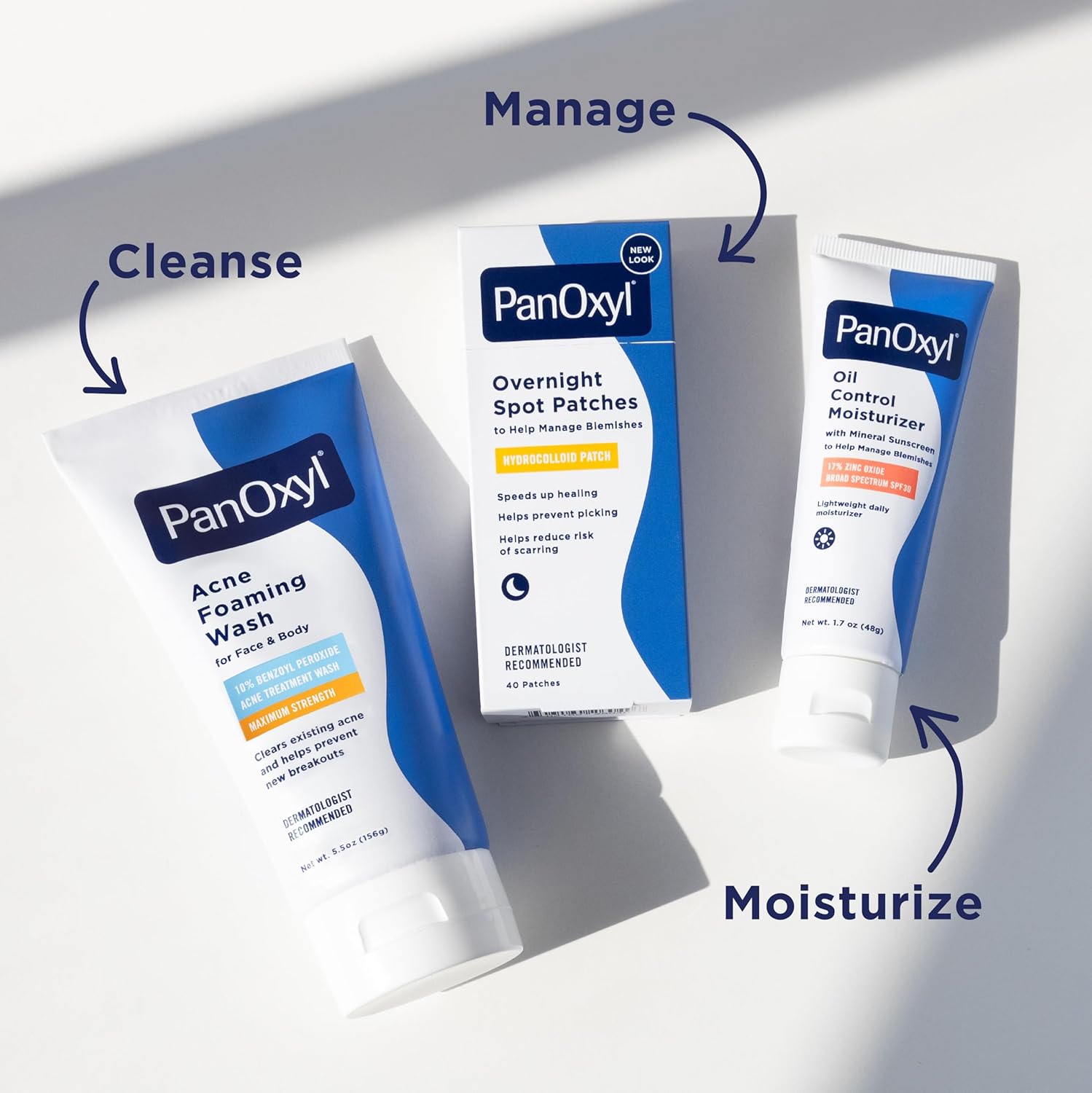 Panoxyl Putojantis prausiklis nuo spuogų, 10 % stiprumo benzoilo peroksidas, antimikrobinis