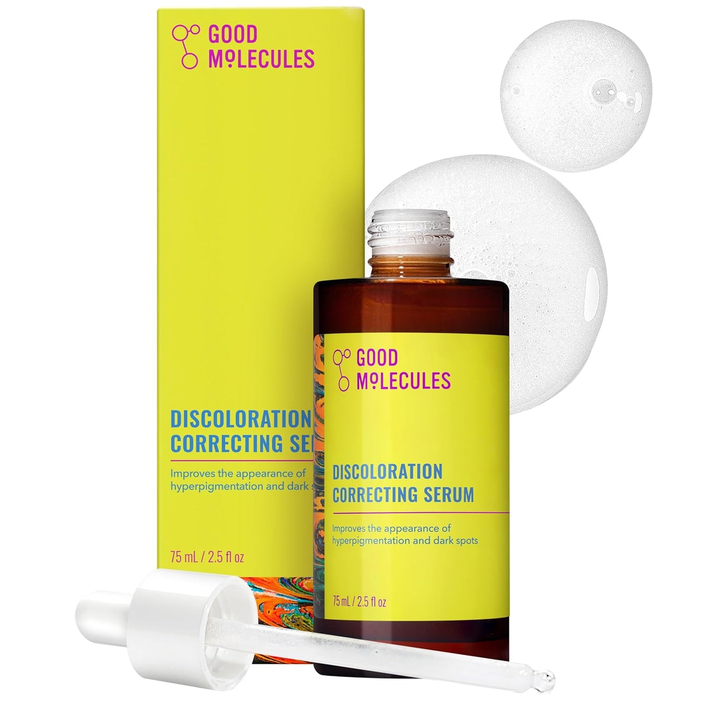 Good Molecules Discoloration Correcting Serum serumas nuo pigmentinių dėmių ir hiperpigmentacijos