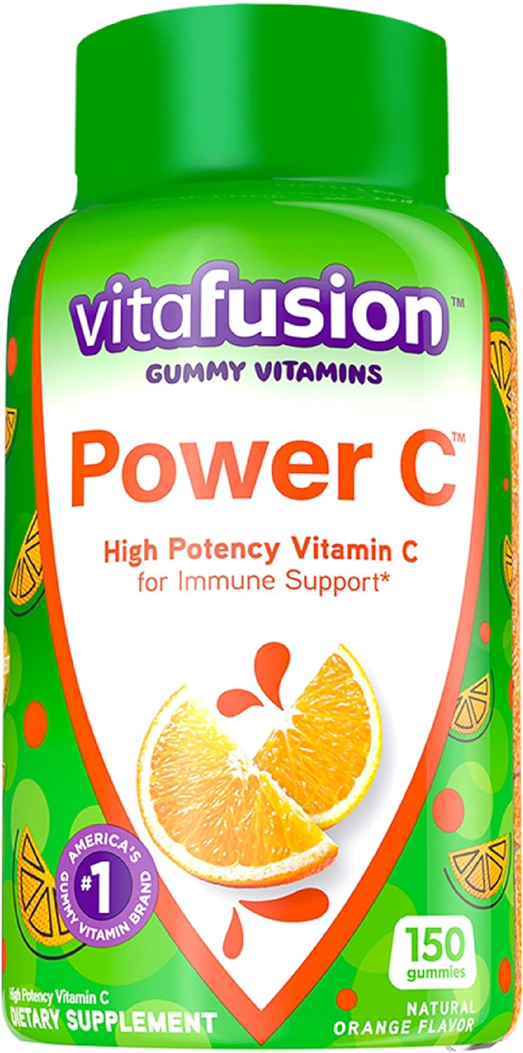 Vitafusion vitaminas C guminukai