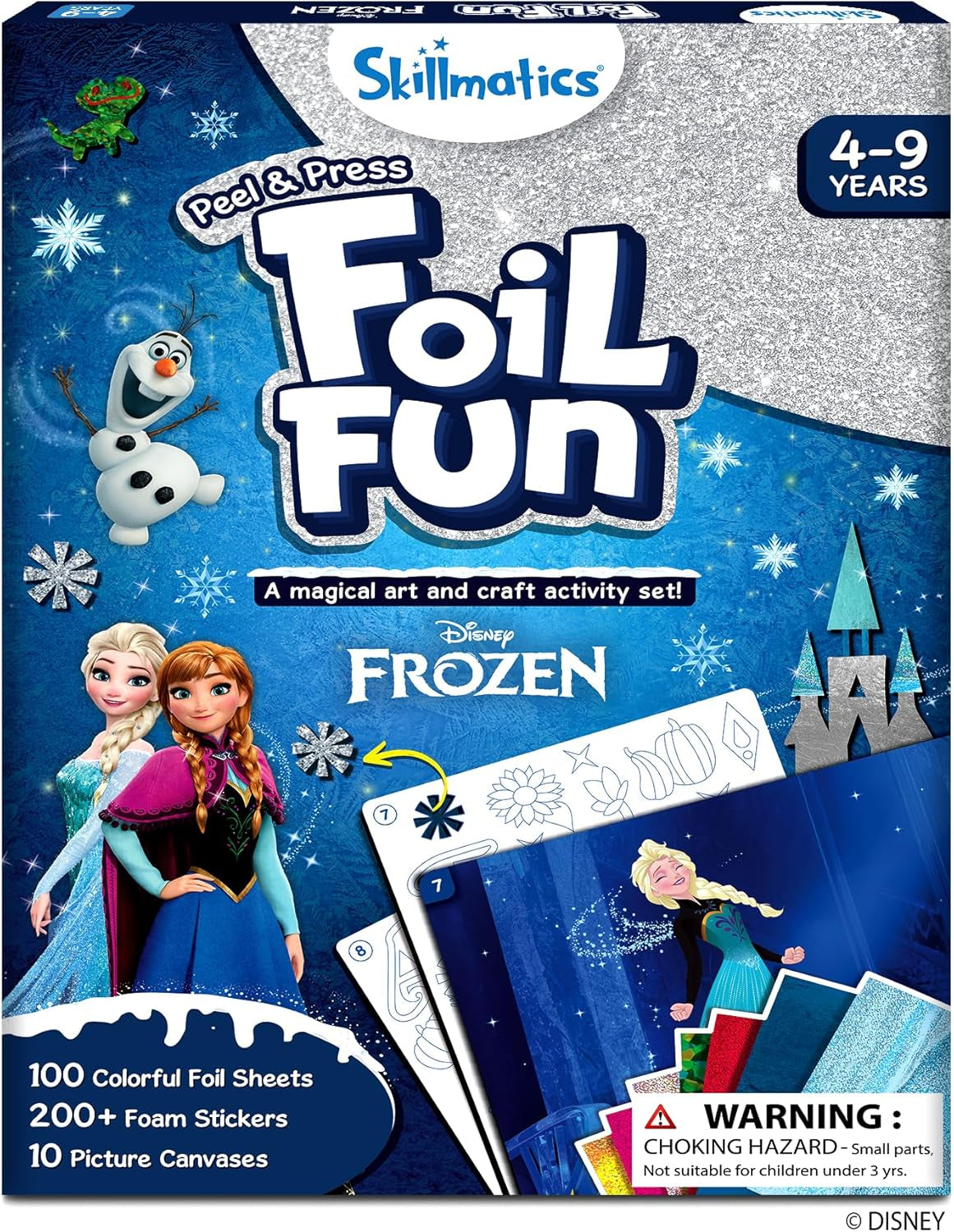 Skillmatics Foil Fun kūrybinis folijos meno rinkinys