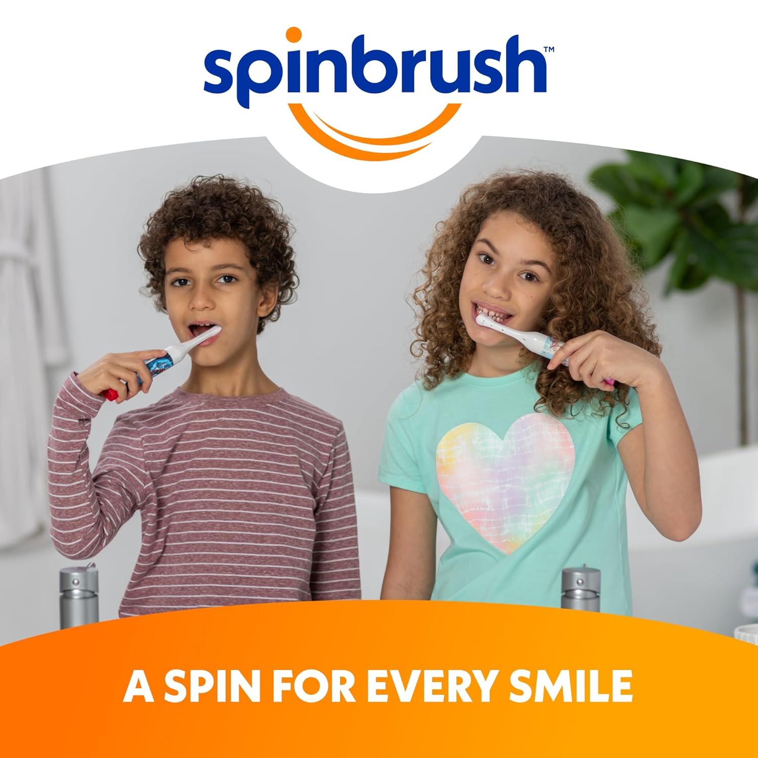 Spinbrush Gabby'S Dollhouse Kids Electric Battery Toothbrush