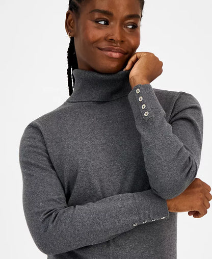 Tommy Hilfiger moteriškas megztinis aukštu kalu