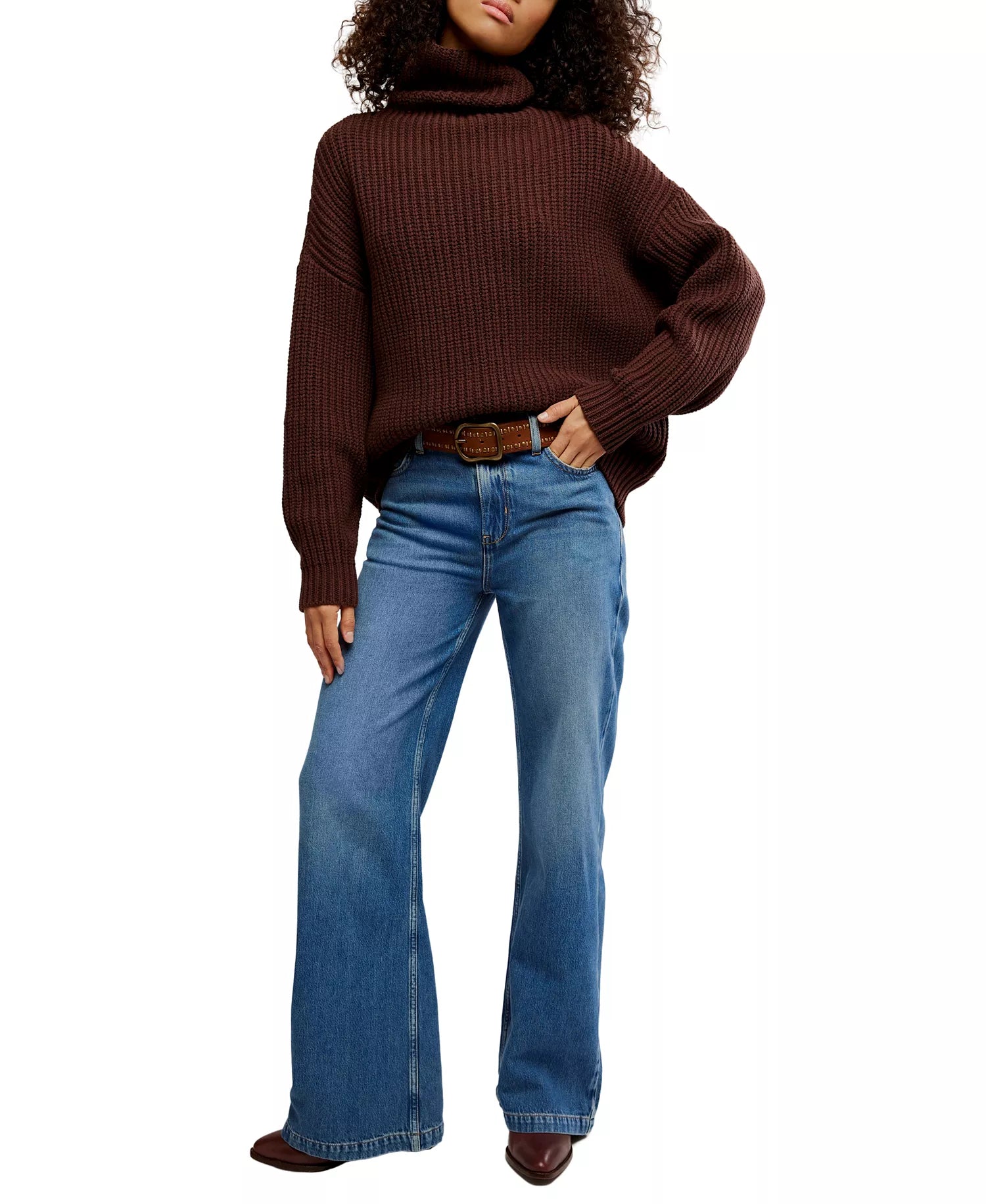 Free People moteriškas megztinis 