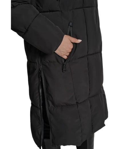 DKNY Box garš mētelis