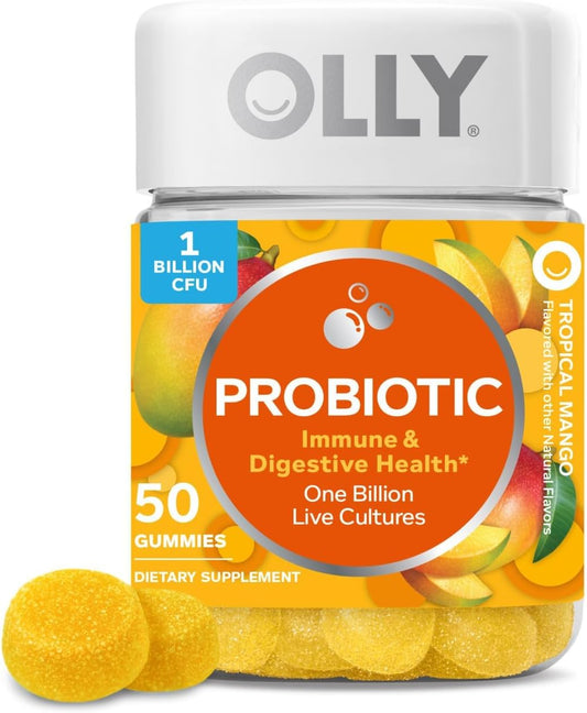 OLLY probiotiniai guminukai imunitetui ir virškinimui 