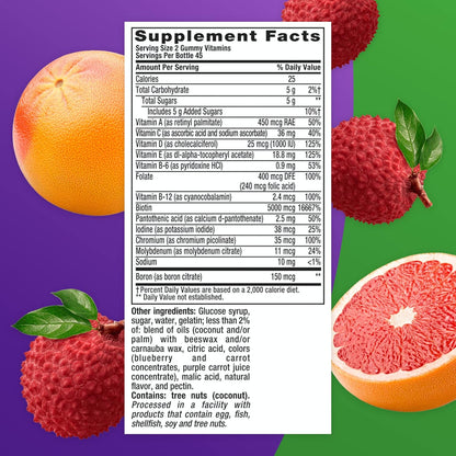 Vitafusion Multi+ Immune Support* guminukai imunitetui