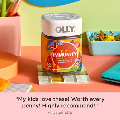 OLLY Vaikų imunitetą stiprinantys guminukasi