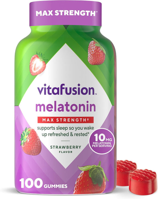 Vitafusion Max Strength 10 Mg Melatoninas