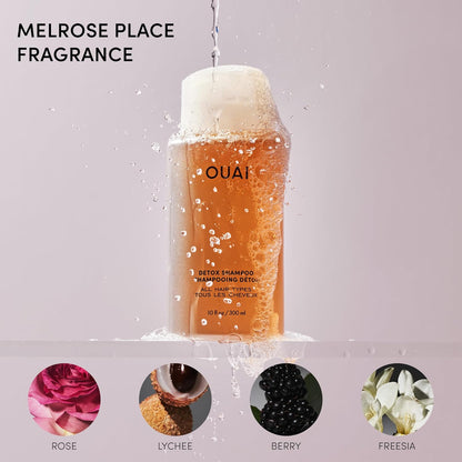 OUAI Detox giliai valantis šampūnas, 300 ml