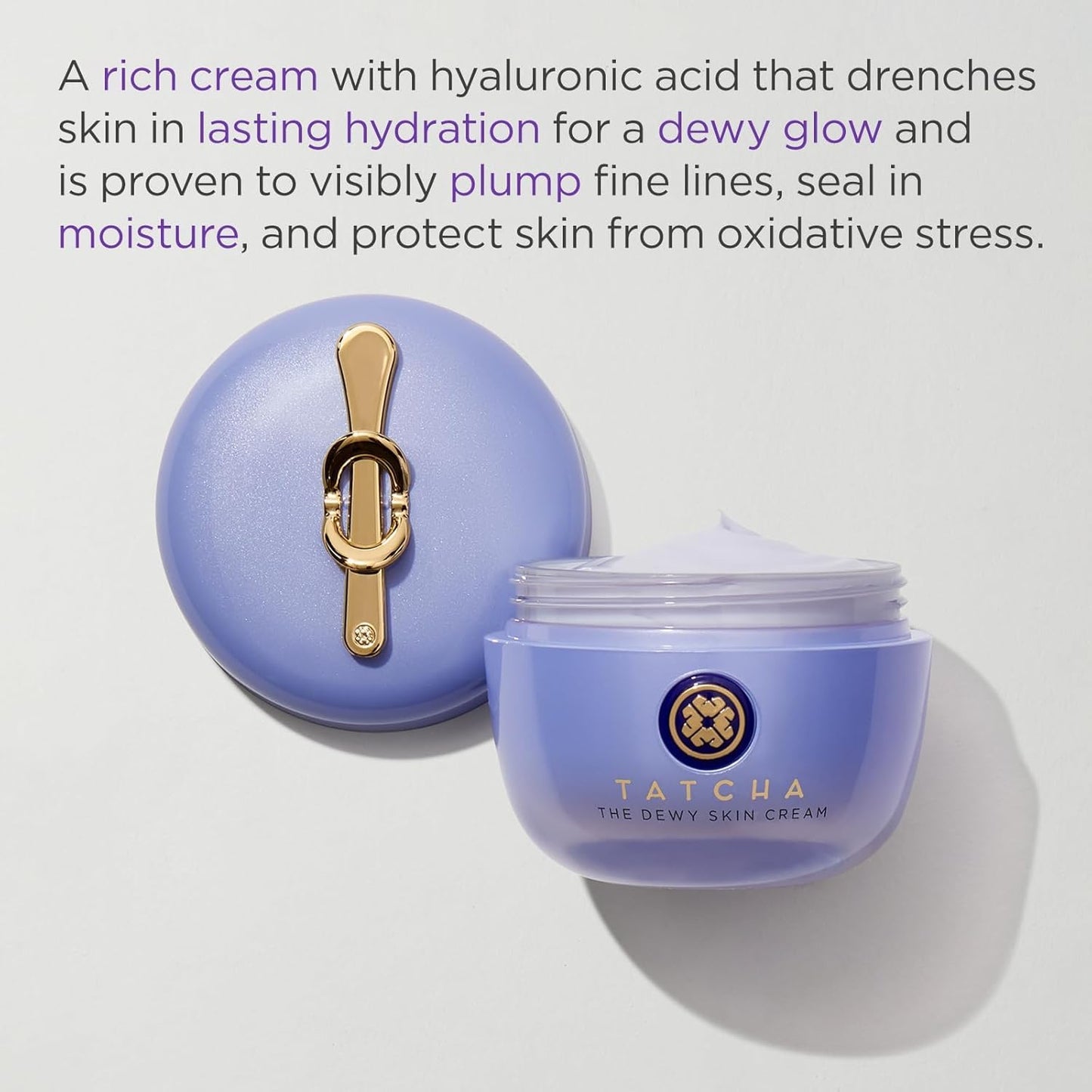 TATCHA The Dewy Skin Cream sodrus veido kremas sausai ir mišriai odai
