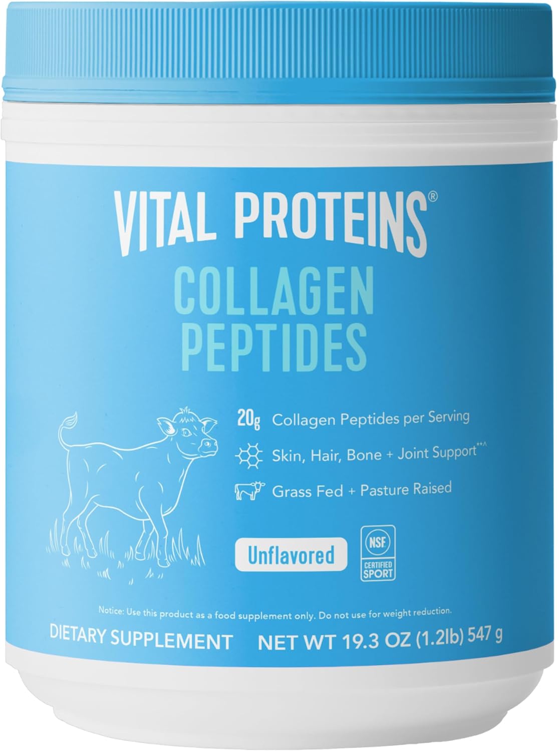 Vital Proteins Kolageno peptidų milteliai