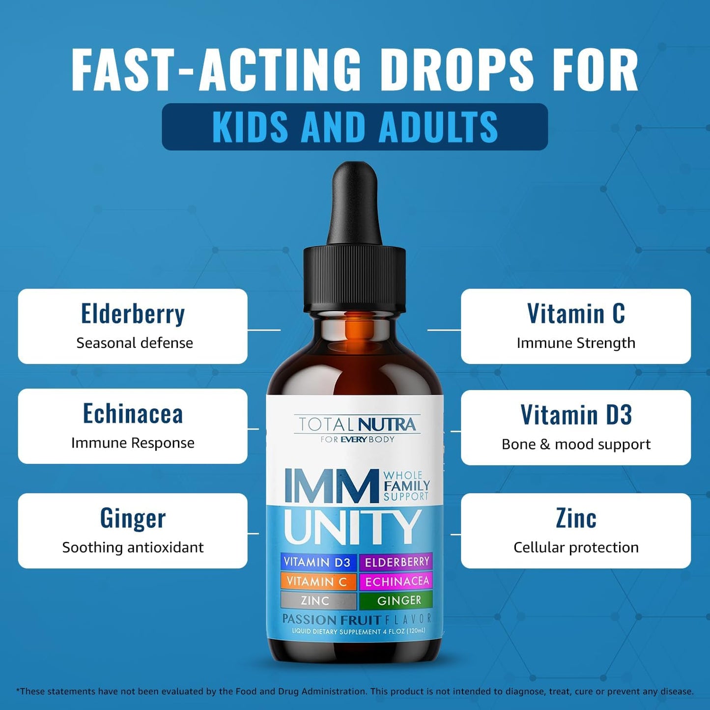 „Total Immune 6-in-1“ skystas multivitaminų papildas imunitetui
