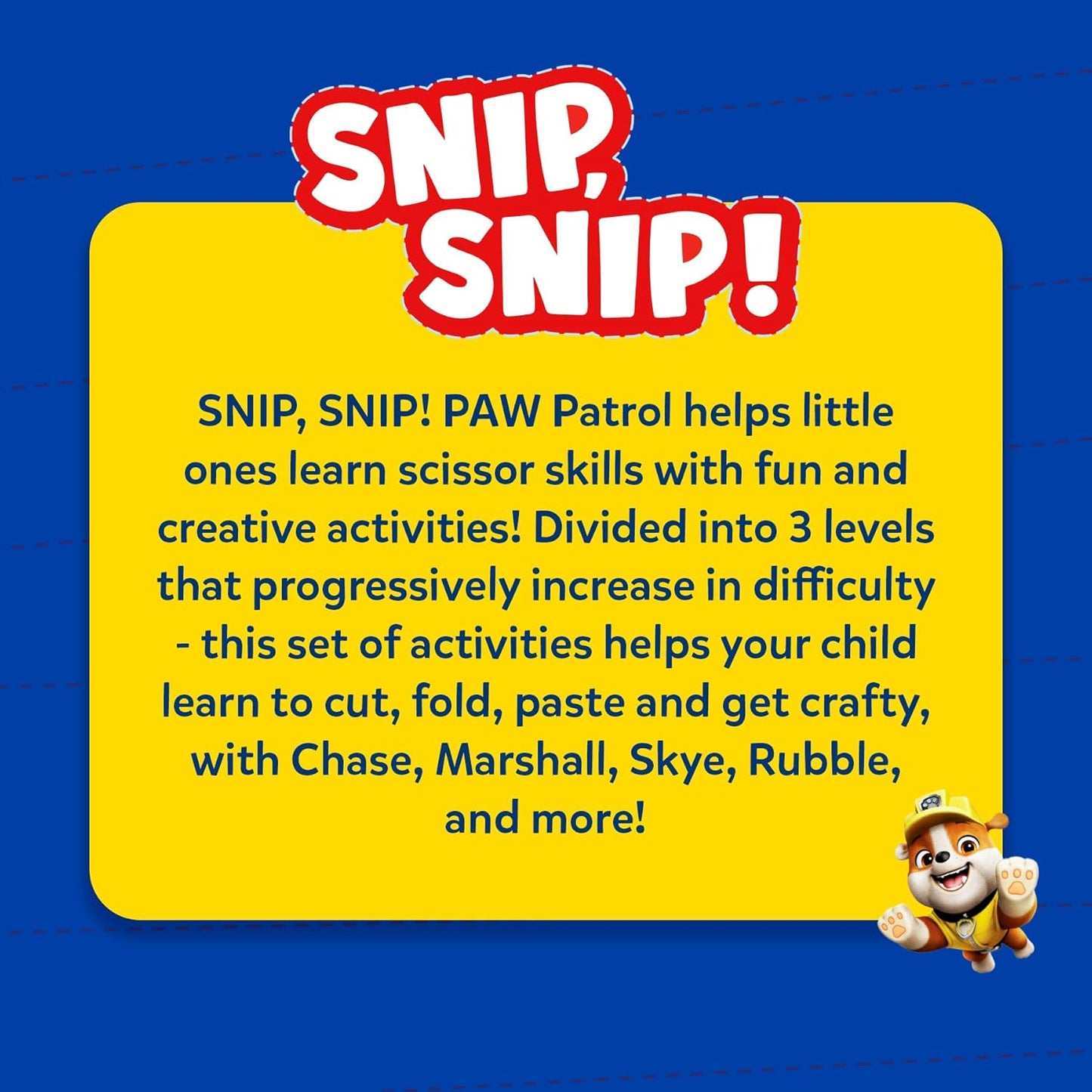 Skillmatics Snip Snip! kirpimo įgūdžių veiklų knyga