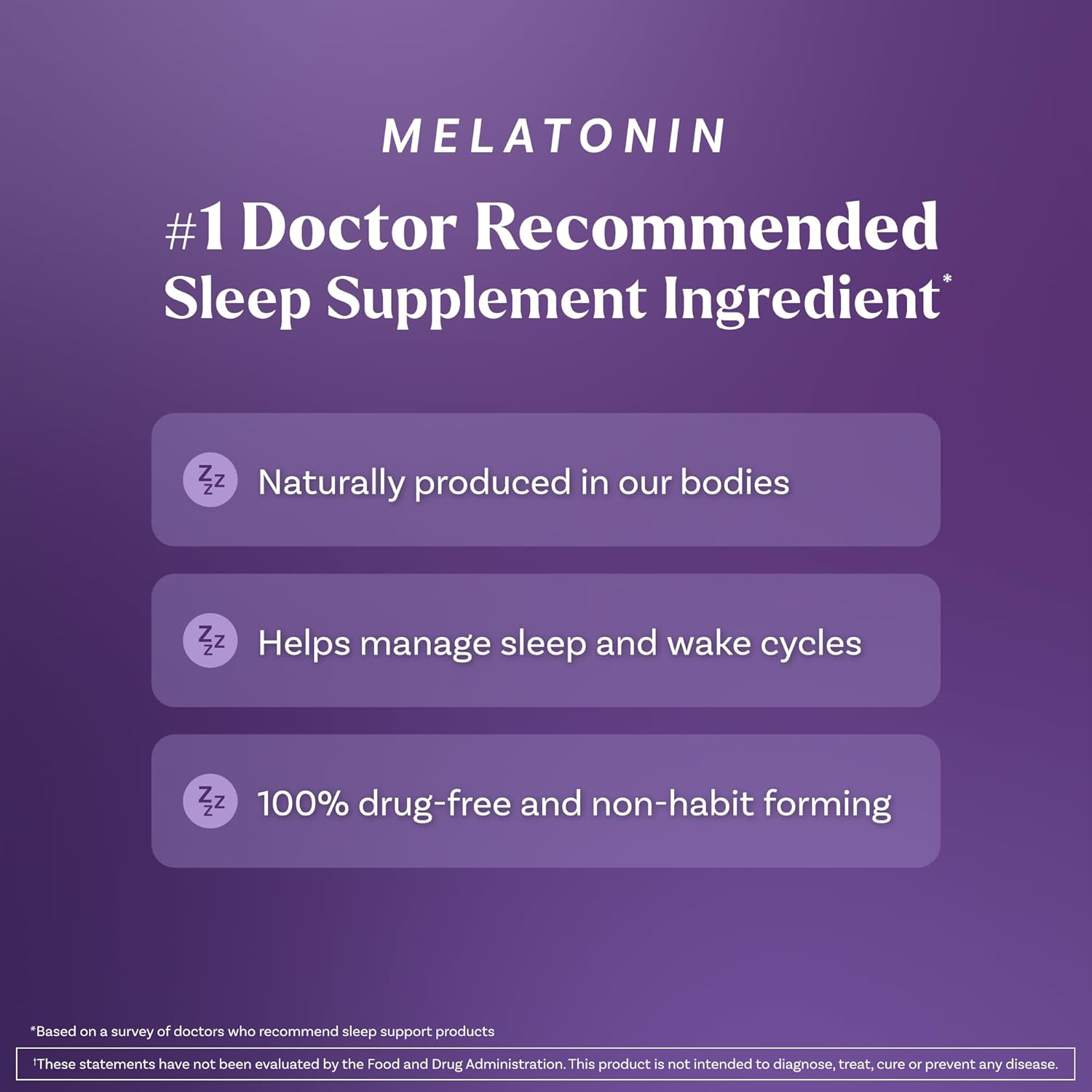 Natrol melatonino guminukai, 10 mg, braškių skonio