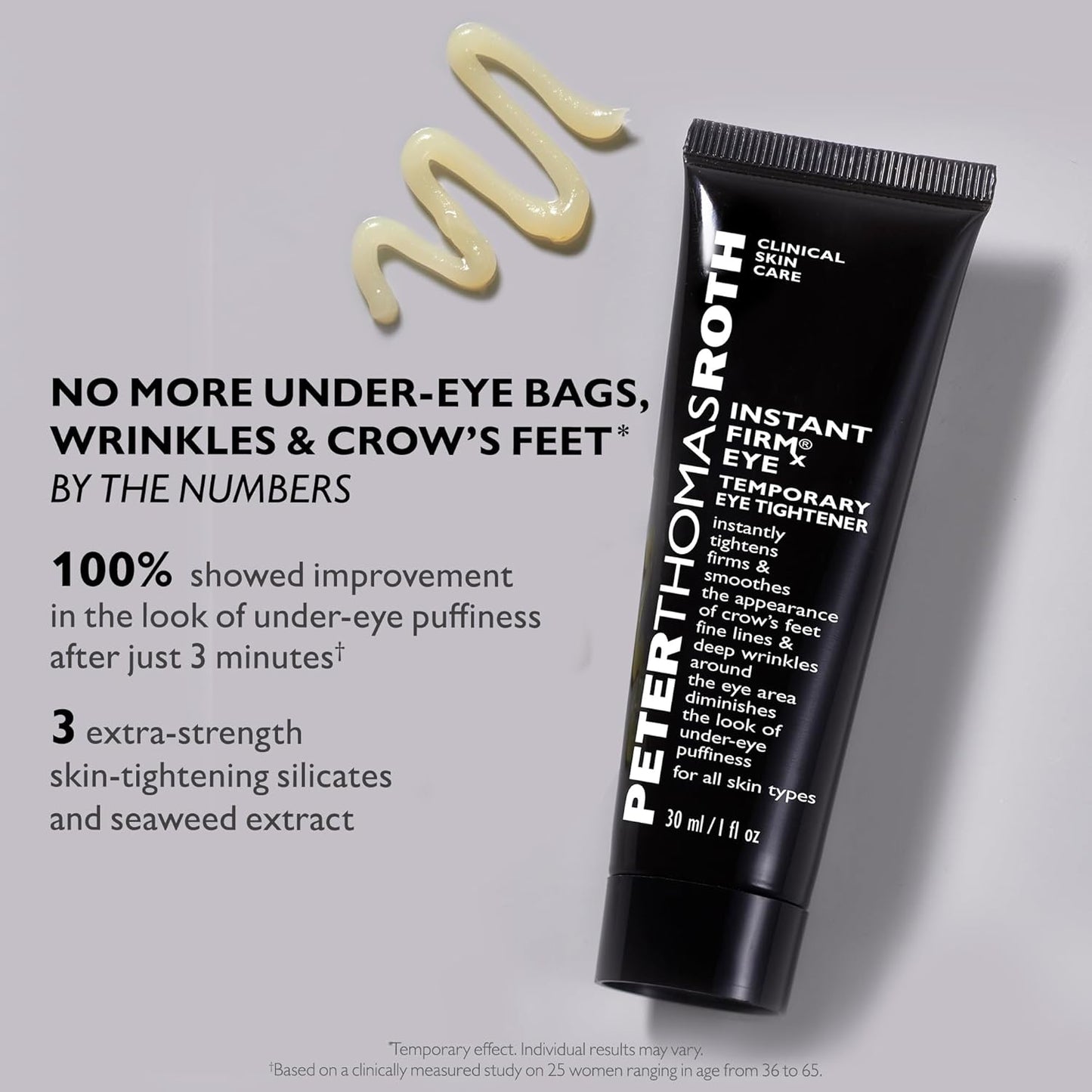 Peter Thomas Roth Instant FIRMx Temporary Eye Tightener paakių stangrinamasis kremas, 30 ml