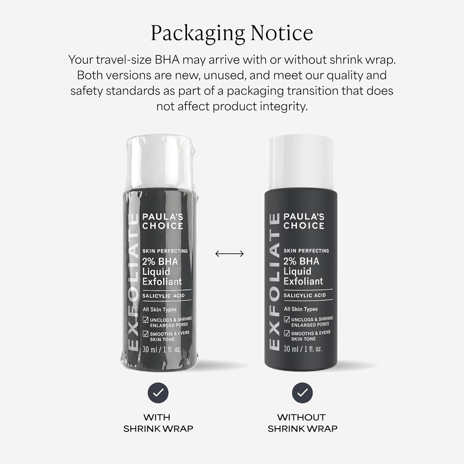 Paula's Choice SKIN PERFECTING 2% BHA skystas šveitiklis su salicilo rūgštimi