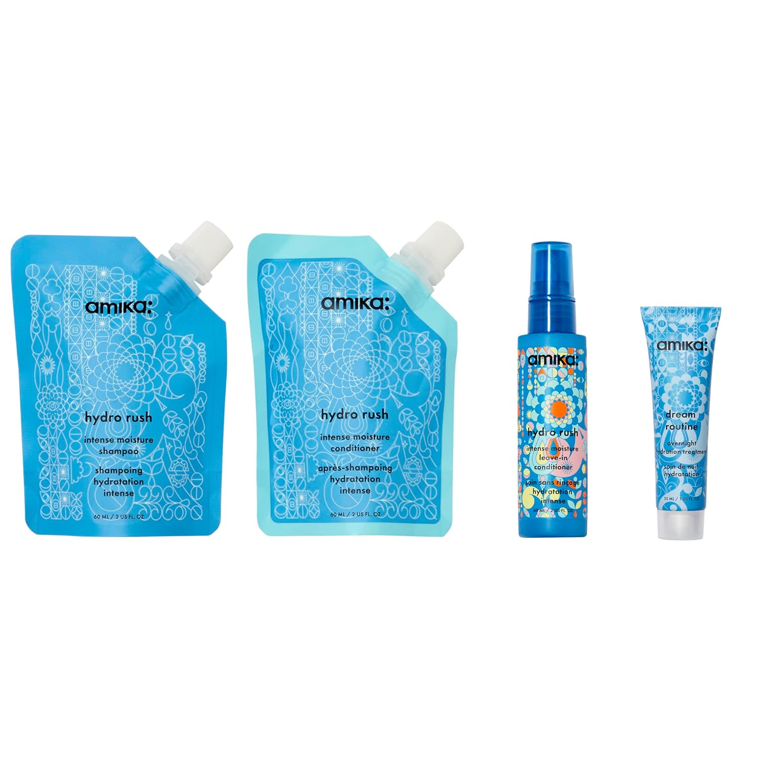Amika Hydro Dream Hair Routine rinkinys