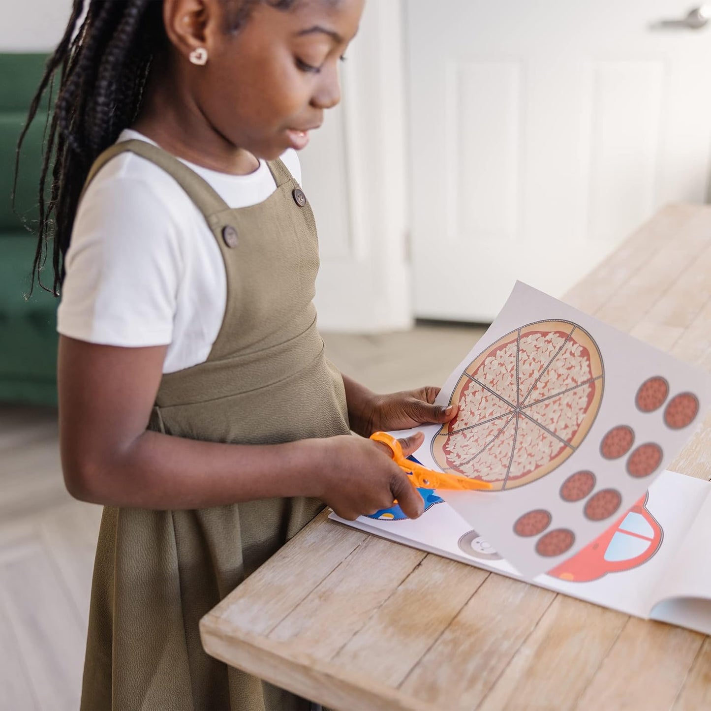 Melissa & Doug kirpimo ir lipnios juostos veiklų knygų rinkinys