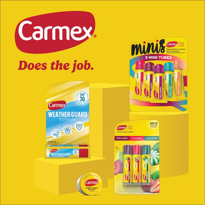 Carmex drėkinamųjų lūpų balzamų rinkinys, 7 vnt.
