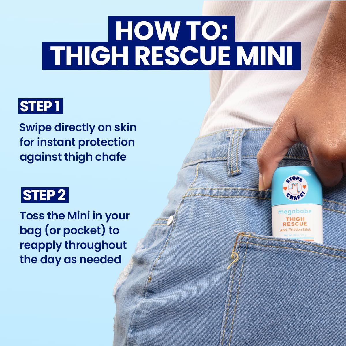 Megababe Thigh Rescue mini priemonė nuo odos trinties