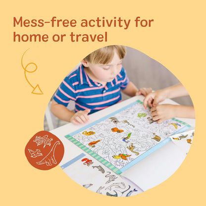 Melissa & Doug „Seek & Find“ lipdukų veiklų knyga