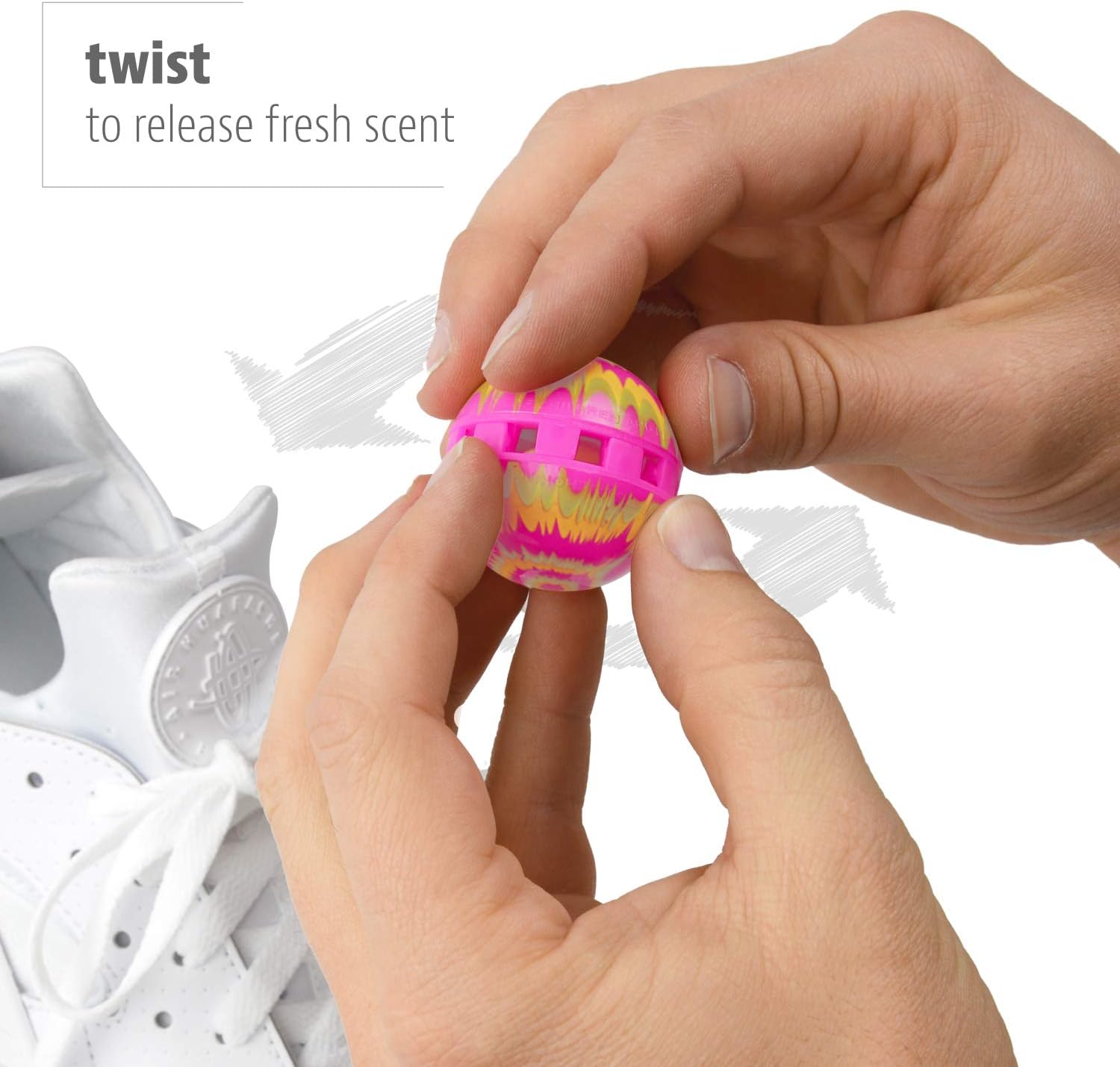 Sneaker Balls Odor- Sportbačių kamuoliukai gaivikliai