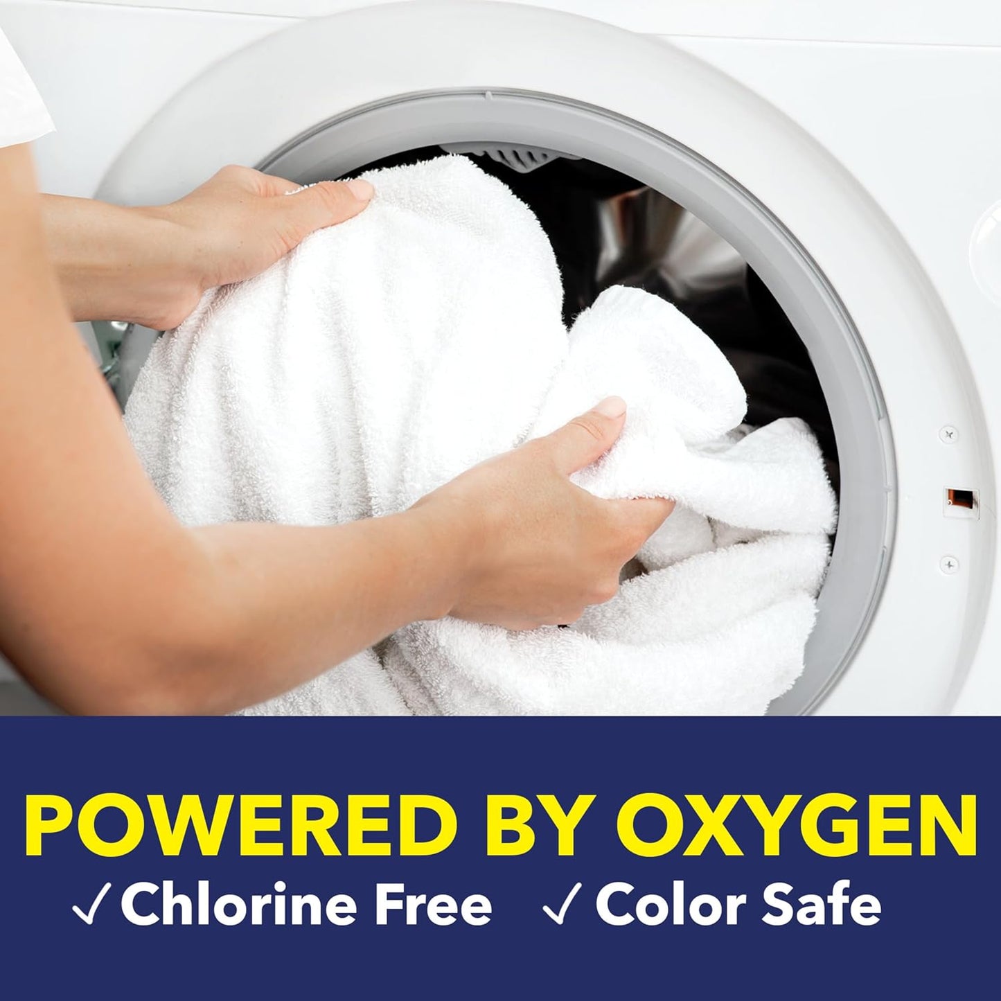 OxiClean White Revive skalbinių baliklio ir dėmių valiklio kapsulės, 24 vnt.