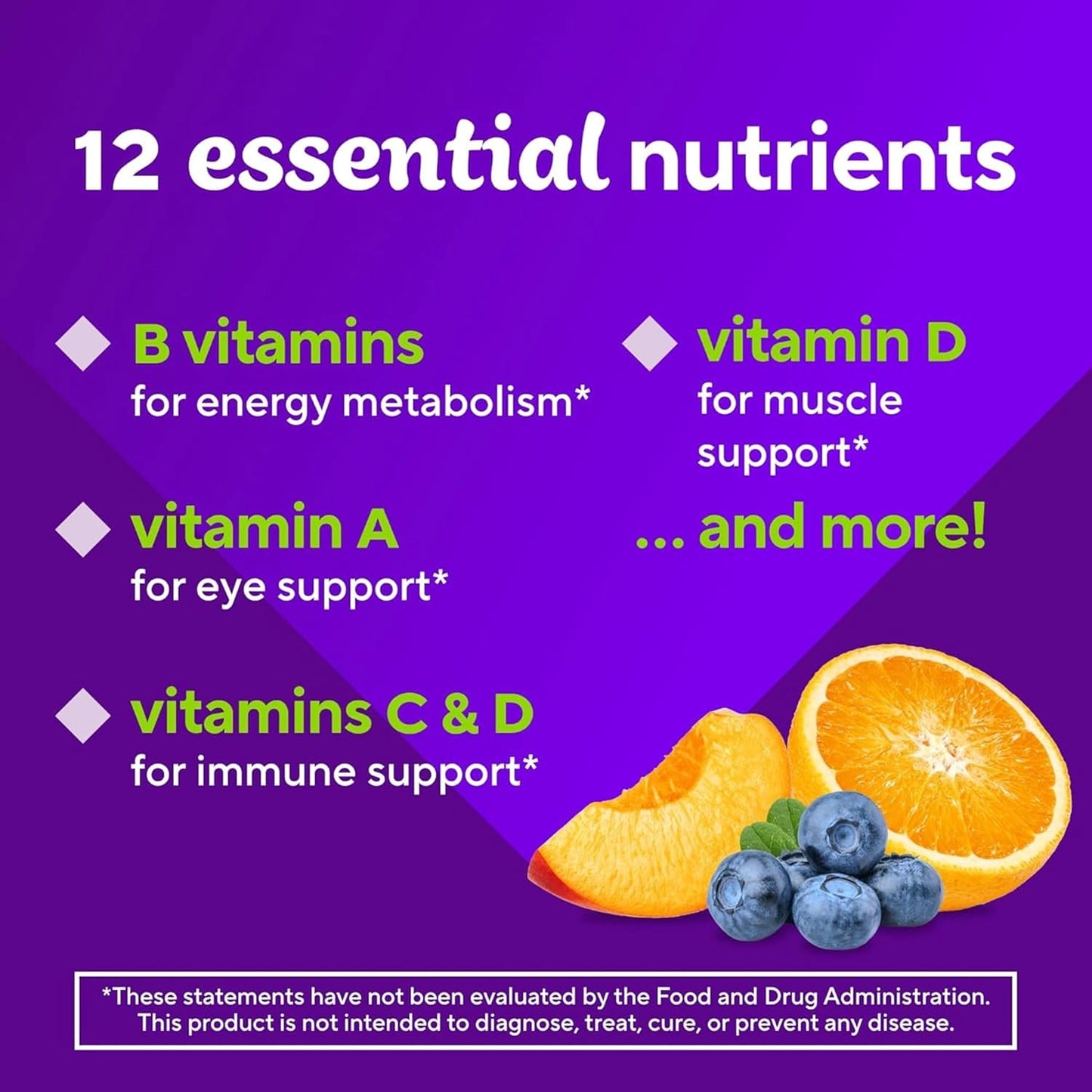 Vitafusion multivitaminai guminukai suaugusiems