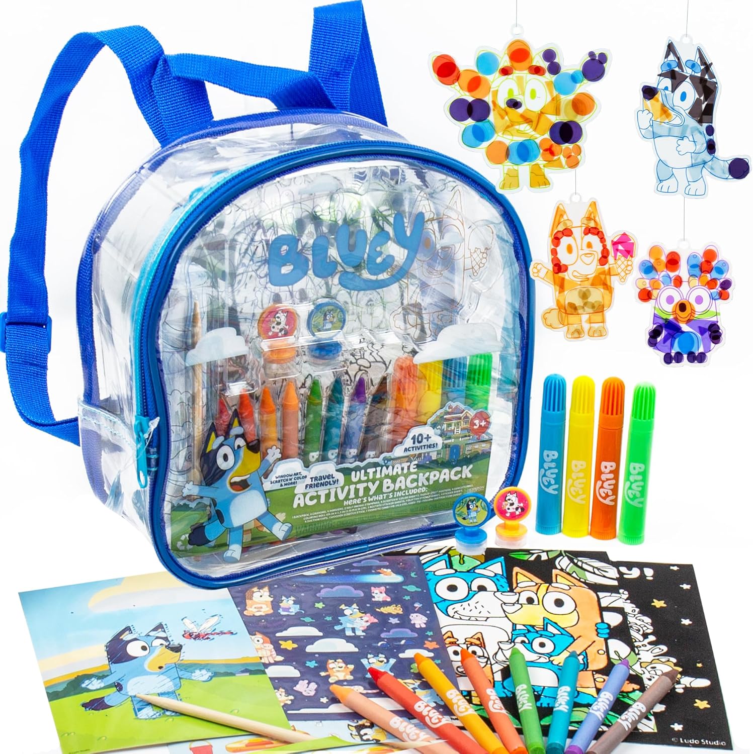 Horizon Group USA Ultimate Activity Backpack kūrybinis veiklų rinkinys kuprinėje