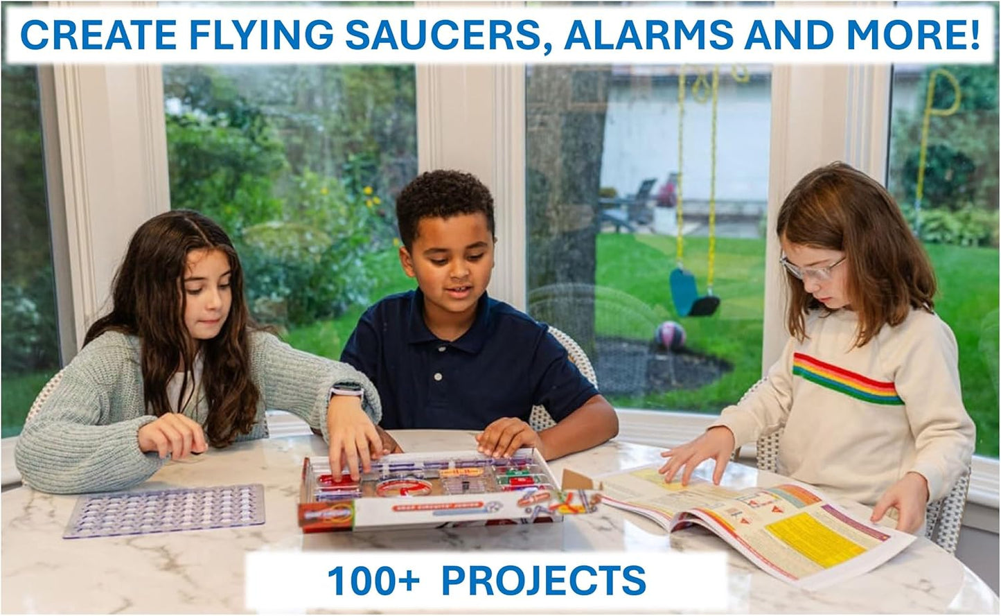 Snap Circuits Jr. elektronikos pažinimo rinkinys