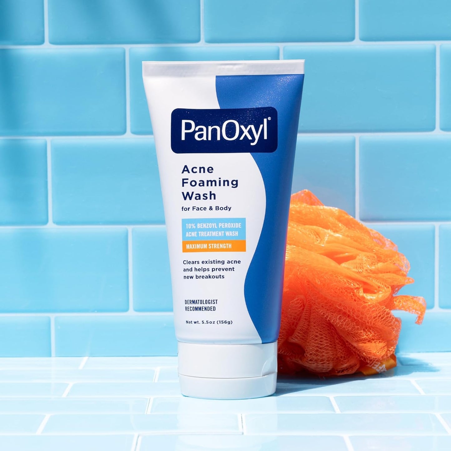 Panoxyl Putojantis prausiklis nuo spuogų, 10 % stiprumo benzoilo peroksidas, antimikrobinis