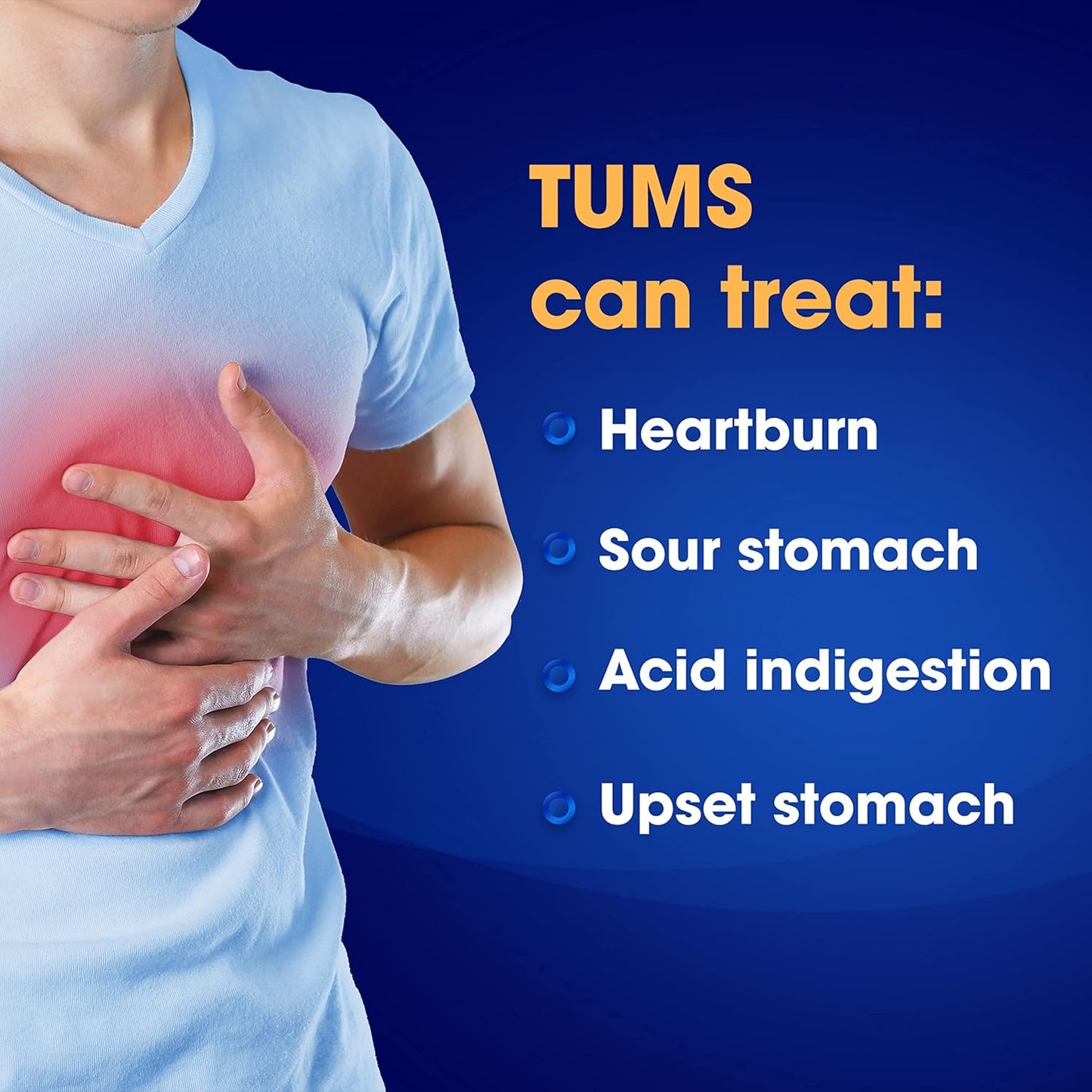 TUMS Ultra Strength kramtomosios tabletės nuo rėmens ir rūgštingumo, vaisių skonio, 160 vnt.