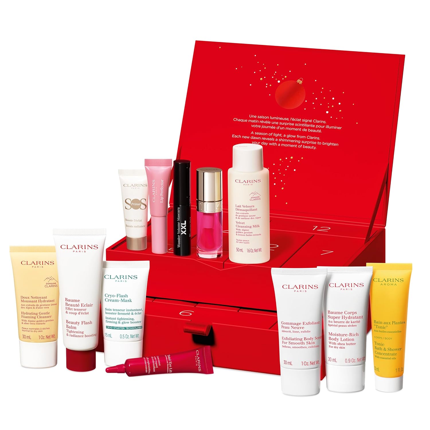 Clarins Advento kalendorius  12 dienų