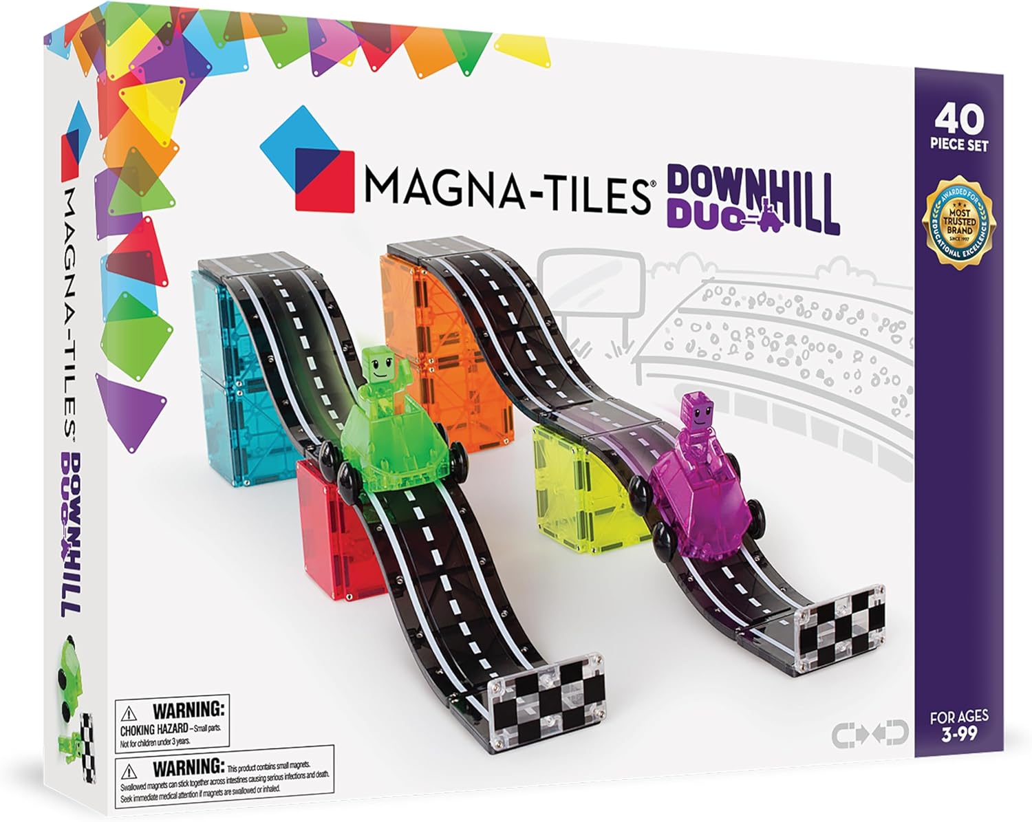 MAGNA-TILES Downhill Duo magnetinis konstruktorius