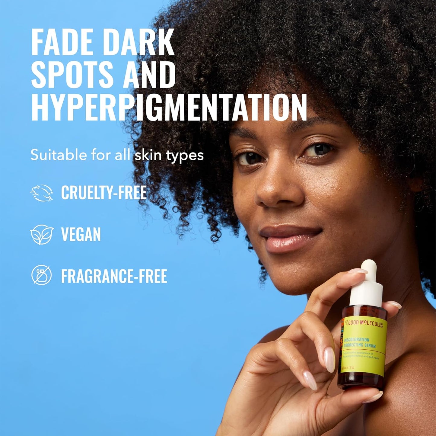 Good Molecules Discoloration Correcting Serum serumas nuo pigmentinių dėmių ir hiperpigmentacijos