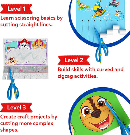 Skillmatics Snip Snip! kirpimo įgūdžių veiklų knyga