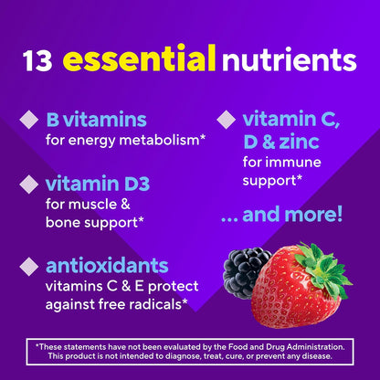 Vitafusion multivitaminai guminukai vyrams