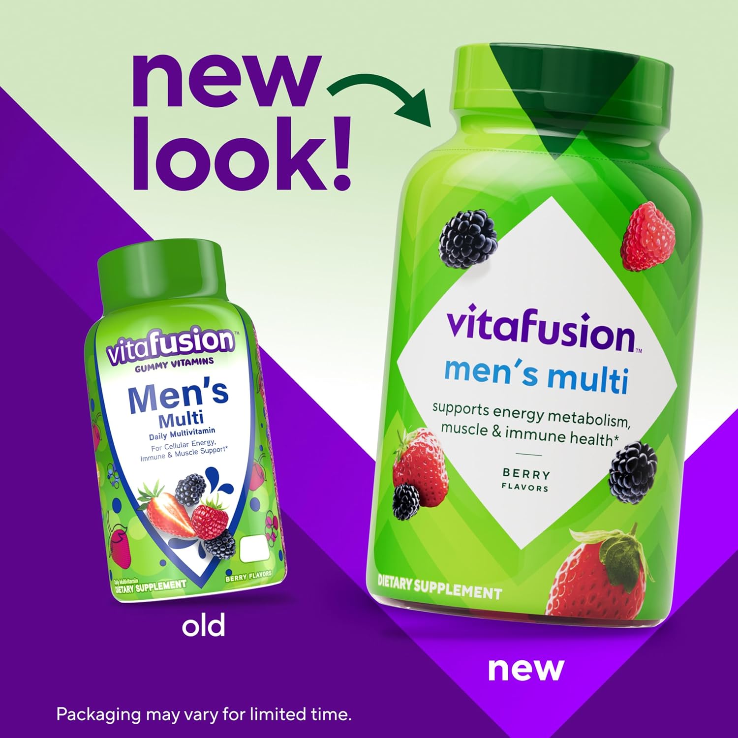 Vitafusion multivitaminai guminukai vyrams