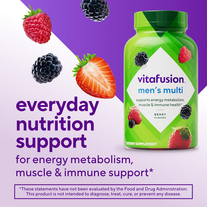 Vitafusion multivitaminai guminukai vyrams