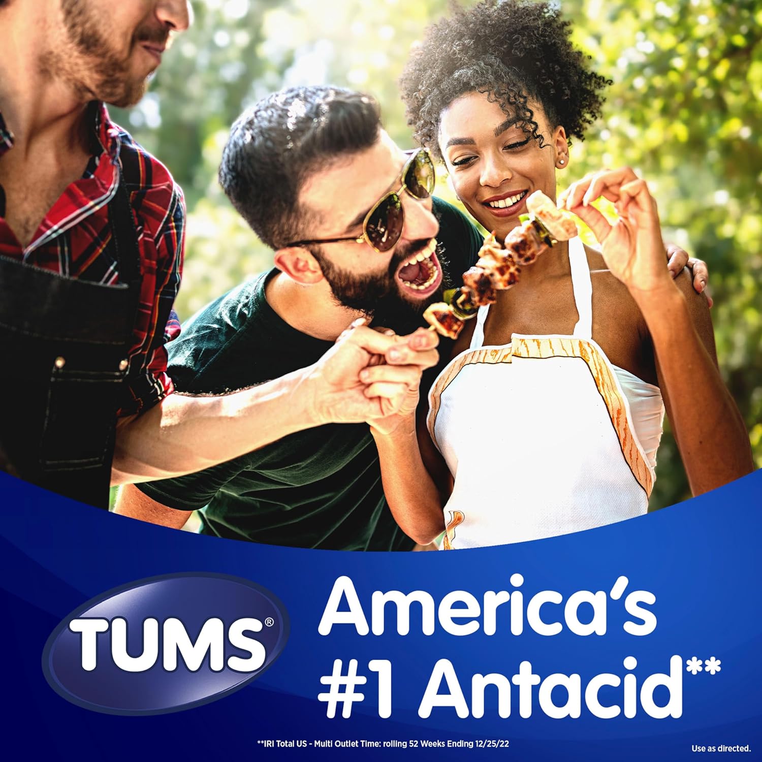 TUMS kramtomosios antacidinės tabletės, kad sumažintų rėmenį