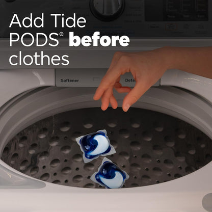 Tide PODS 3 viename skalbimo kapsulės – dėmių valiklis, kvapų neutralizatorius ir spalvų apsauga, 42 vnt.