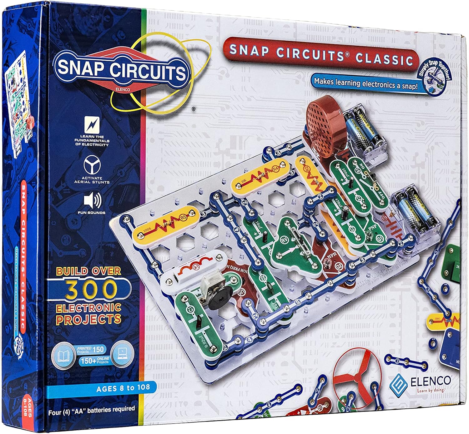 Snap Circuits Jr. elektronikos pažinimo rinkinys